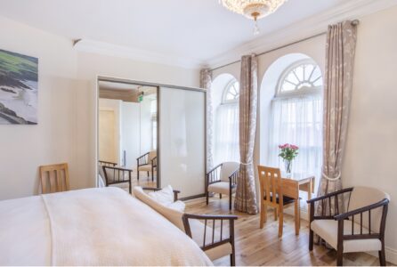 james joyce apartment dingle accommodation bed chairs